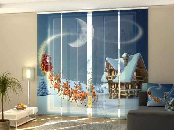 Schiebegardine (1-4 tlg.) WEIHNACHTSGESCHICHTE